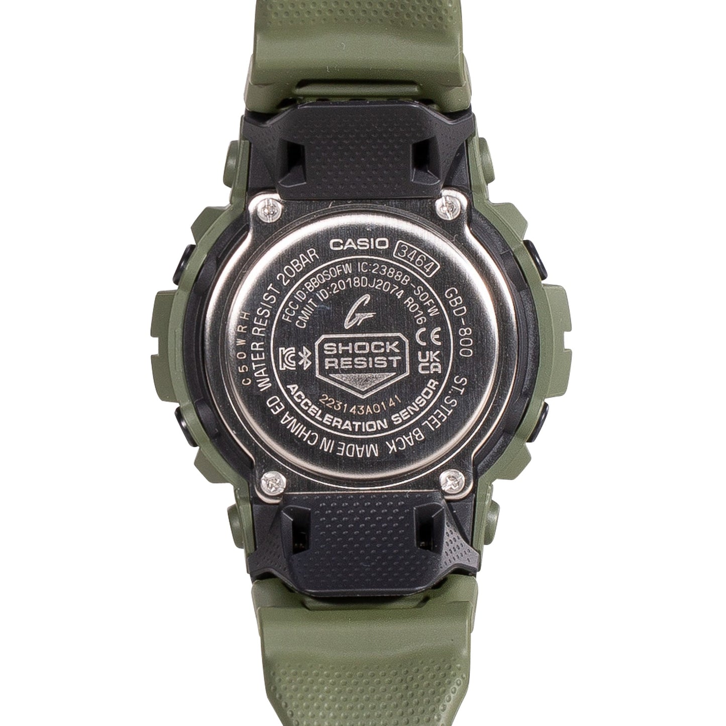 Casio Montre  G-Squad GBD-800UC-3ER