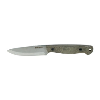 Couteau Bushcraft Micarta vert