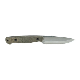 Couteau Bushcraft Micarta vert