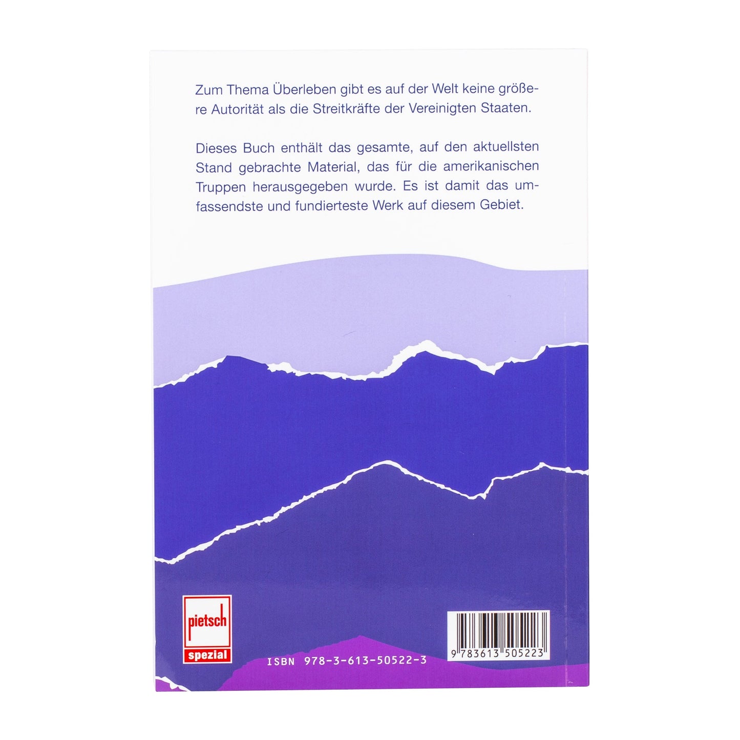 Livre US Army Survival Handbuch