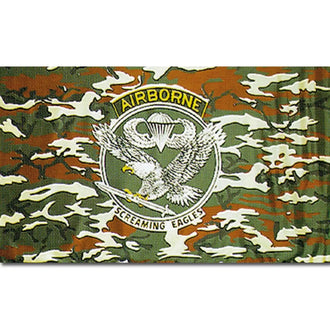 Drapeau Airborne camouflage