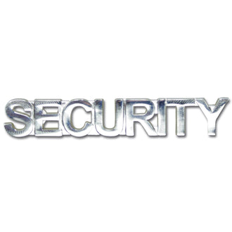 Insigne de col SECURITY argenté