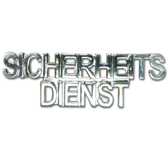 Insigne de col SICHERHEITSDIENST argenté