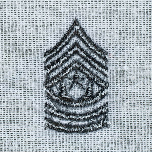 Galons de grade US Tissu Comm. Serg. Major