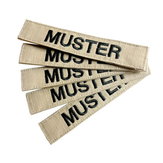 Bandes patronymiques lot de 5 kaki