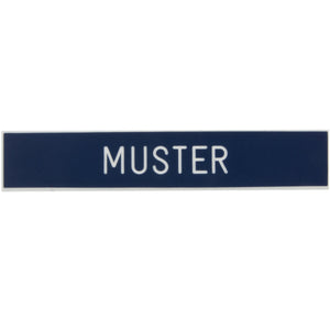 Badge patronymique plastique