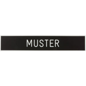 Badge patronymique plastique