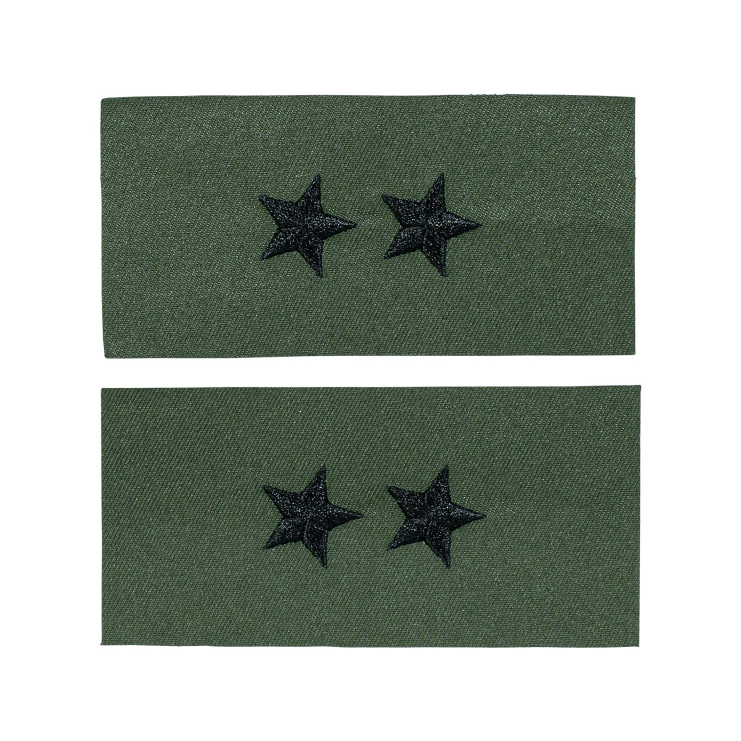 Galon de grade US brodé tissu Major Général