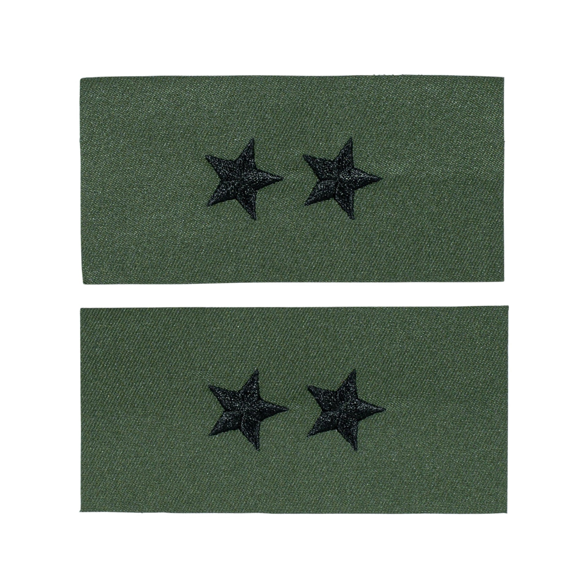 Galon de grade US brodé tissu Major Général