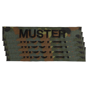 Bandes patronymiques lot de 5 flecktarn noir