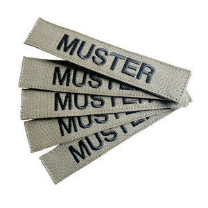 Bandes patronymiques lot de 5 olive