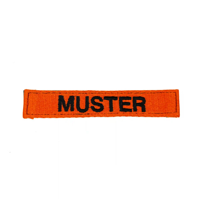 Bandes patronymiques lot de 5 orange