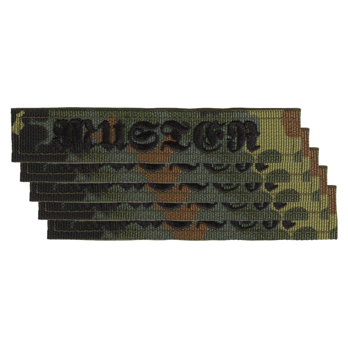 Bandes patronymiques lot de 5 flecktarn noir (ancien)