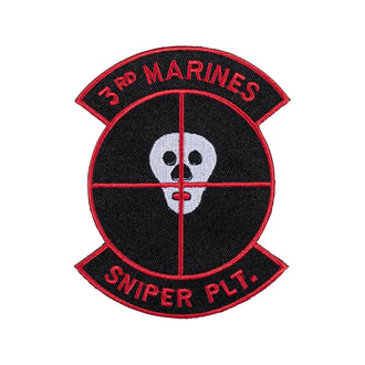 Insigne textile US 3rd Marines Sniper Plt.