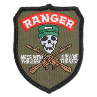 Insigne US textile Ranger mess with ...