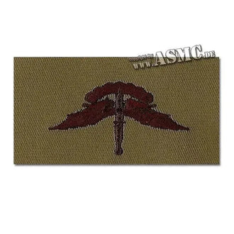 Insigne US Freefall Halo textile désert