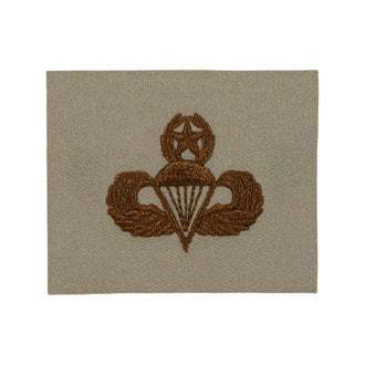 Insigne US Master Parachutist Tissu desert