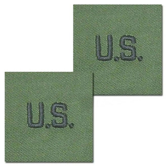 Insigne US Letters olive textile