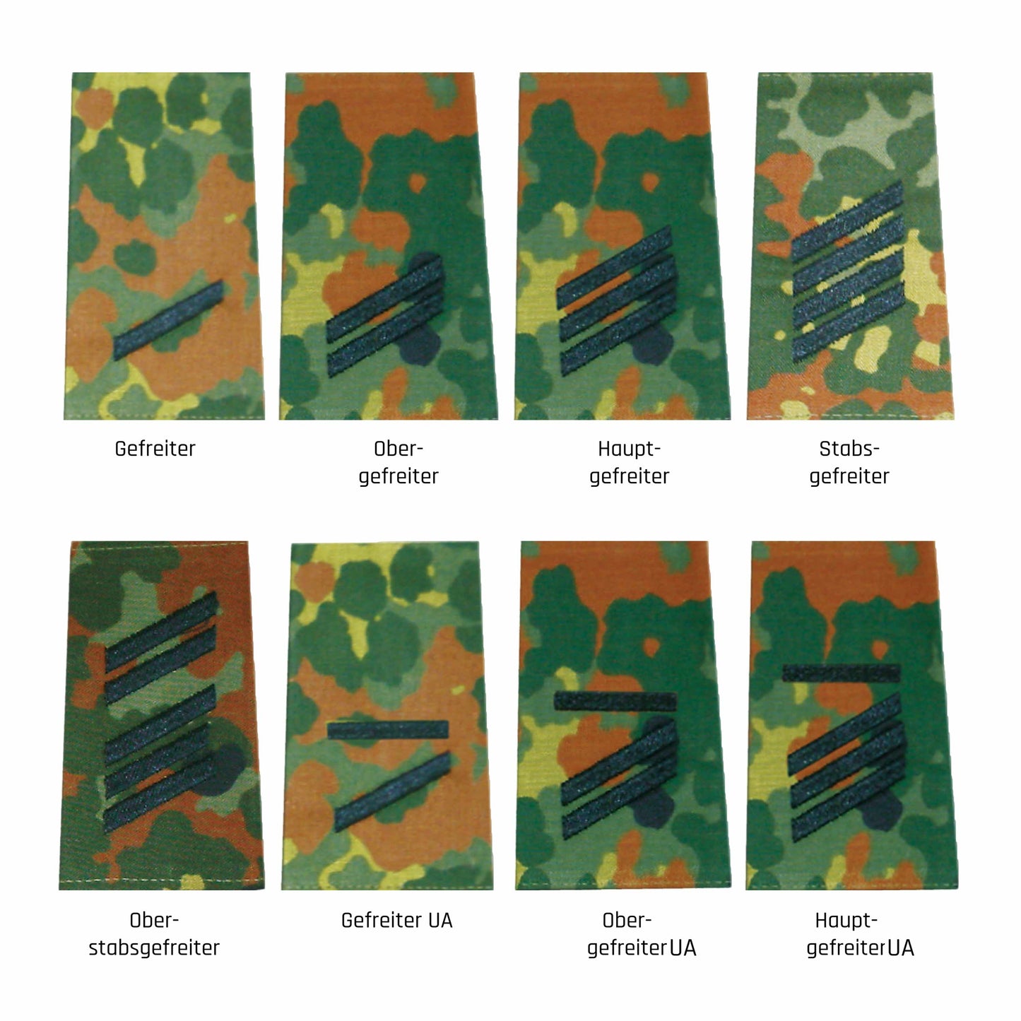 Grades allemands en tissu /