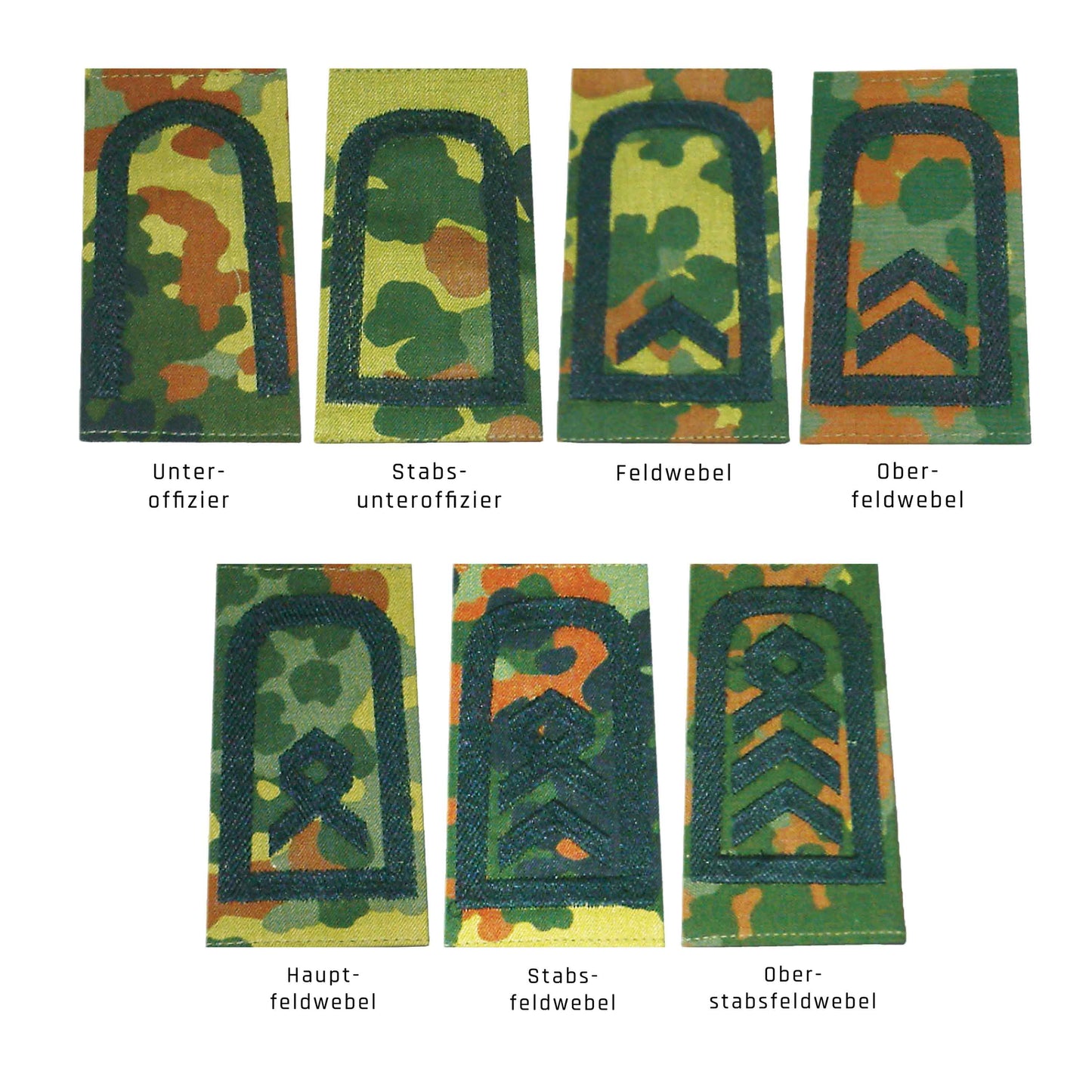 Grades allemands en tissu /