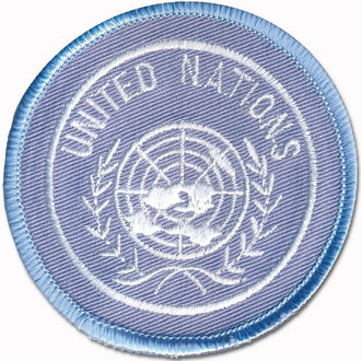 Insigne Bw béret ONU textile