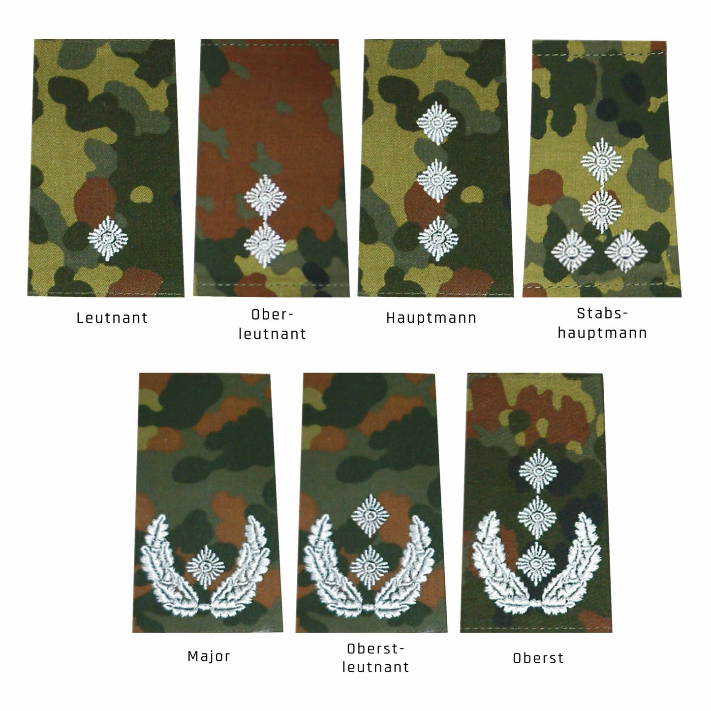 Grades allemands en tissu /