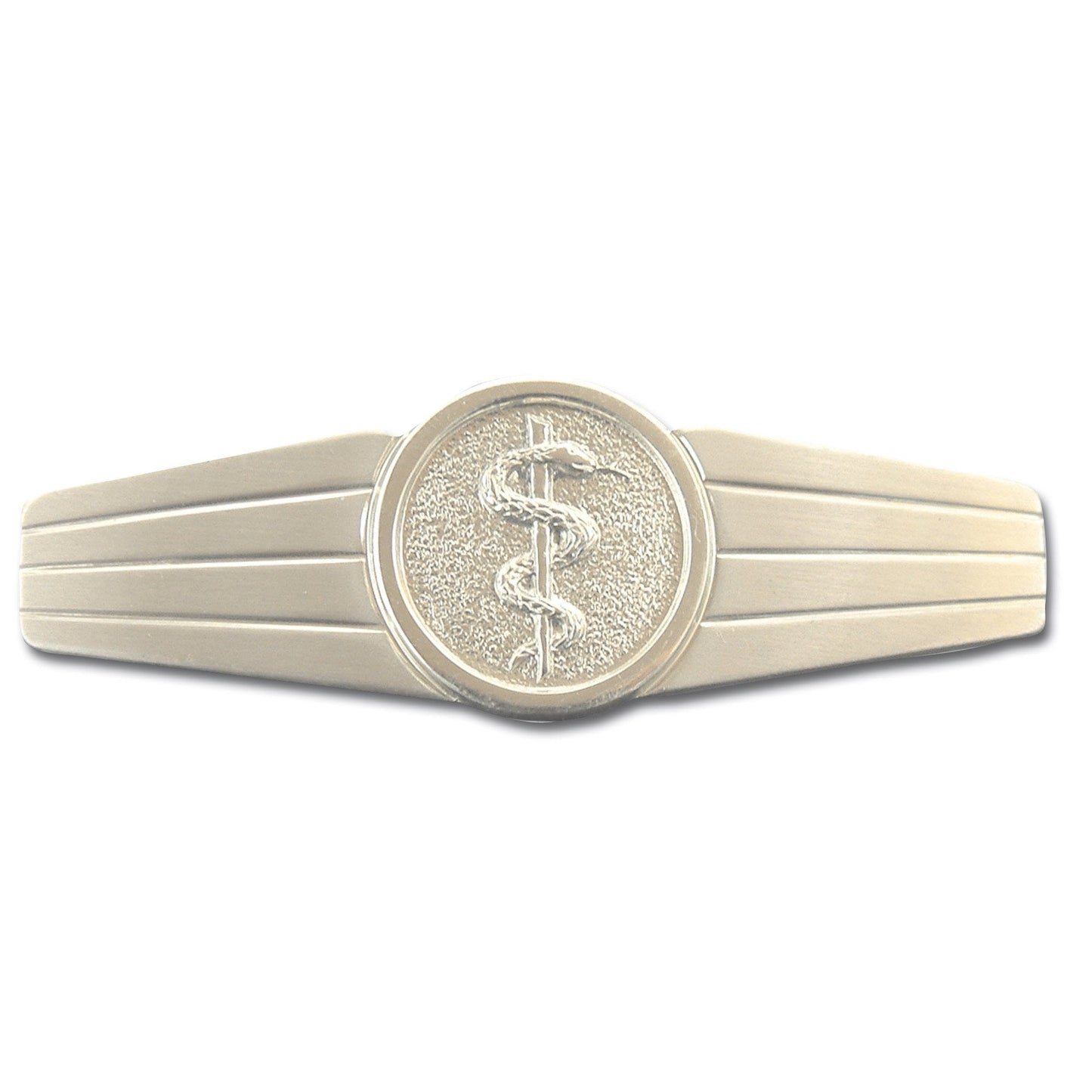 Insigne BW métallique Sanitätspersonal argenté