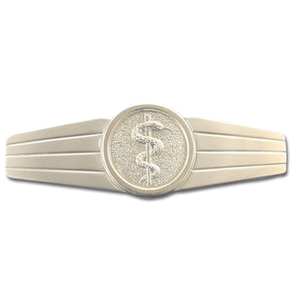 Insigne BW métallique Sanitätspersonal argenté