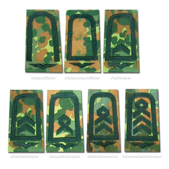 Insigne de grade BW Luftwaffe camouflage flecktarn