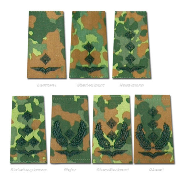 Insigne de grade BW Luftwaffe camouflage flecktarn