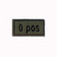 Insigne Groupe sanguin 0 pos