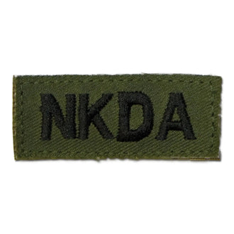 Insigne textile NKDA à Velcro