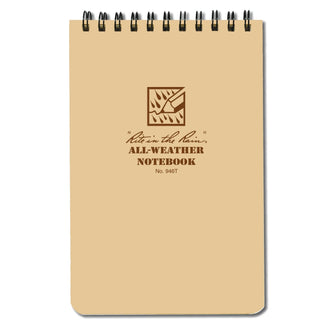 Bloc-notes spiralé khaki n° 946T