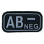 Patch 3D groupe sanguin swat