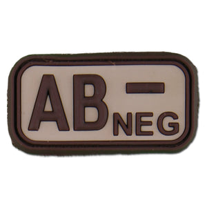 Patch 3D groupe sanguin swat