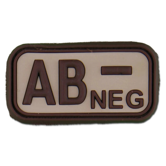 Patch groupe sanguin 3D
