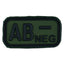 Patch 3D groupe sanguin swat