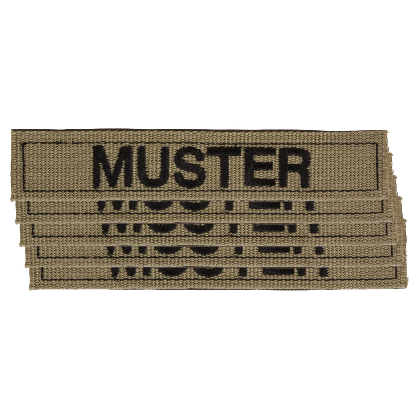Bandes patronymiques lot de 5 coyote