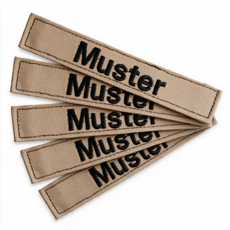 Bandes patronymiques lot de 5 coyote