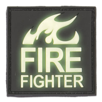 Patch 3D FIREFIGHTER luminescent