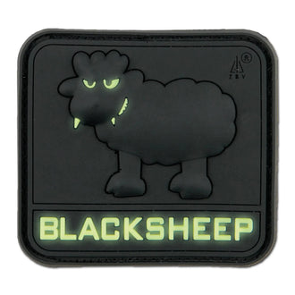 3D-patch BlackSheep phosphorescent