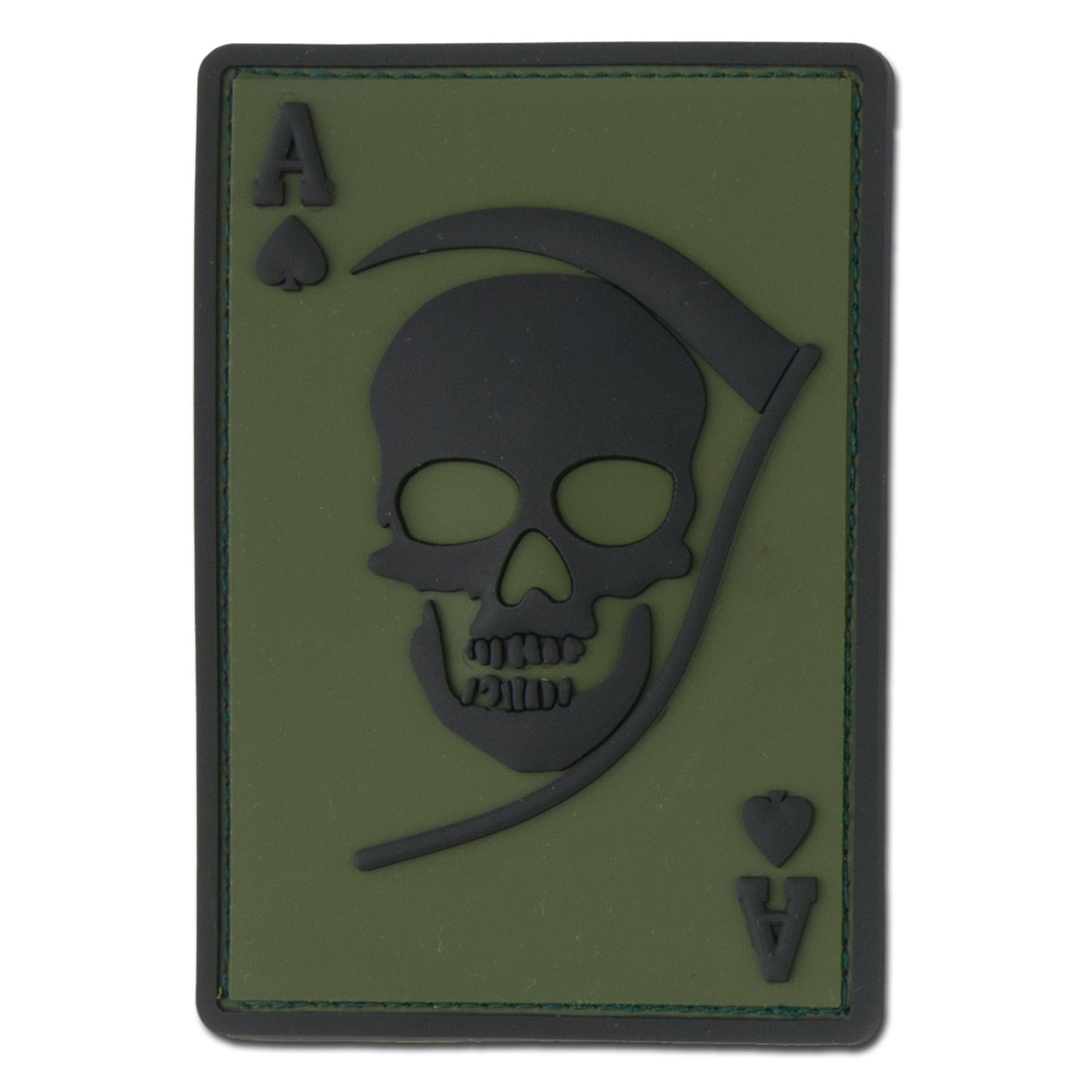 Patch 3D Death Ace /blanc