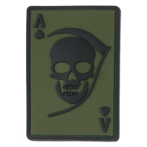 Patch 3D Death Ace /blanc