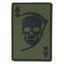 Patch 3D Death Ace /blanc