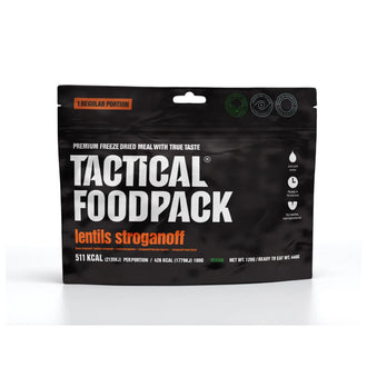 Plat principal Stroganoff de lentilles