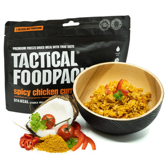 Plat principal Curry de poulet épicé