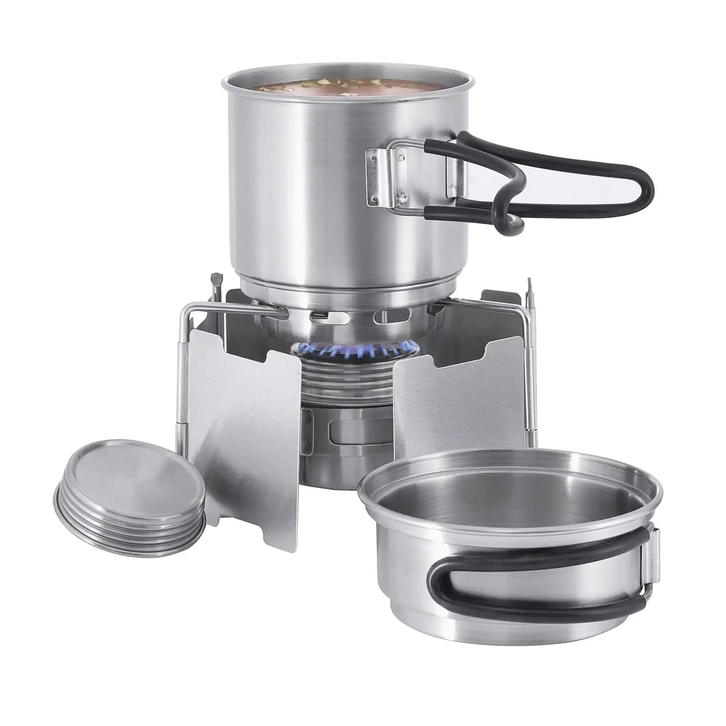 Tatonka Kompakt-Kochset Alcohol Burner Set - ASMC