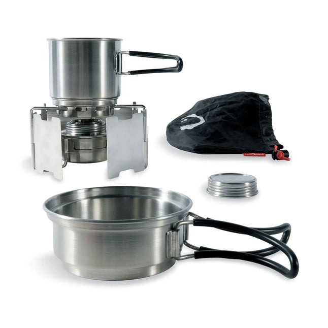 Tatonka Kompakt-Kochset Alcohol Burner Set - ASMC