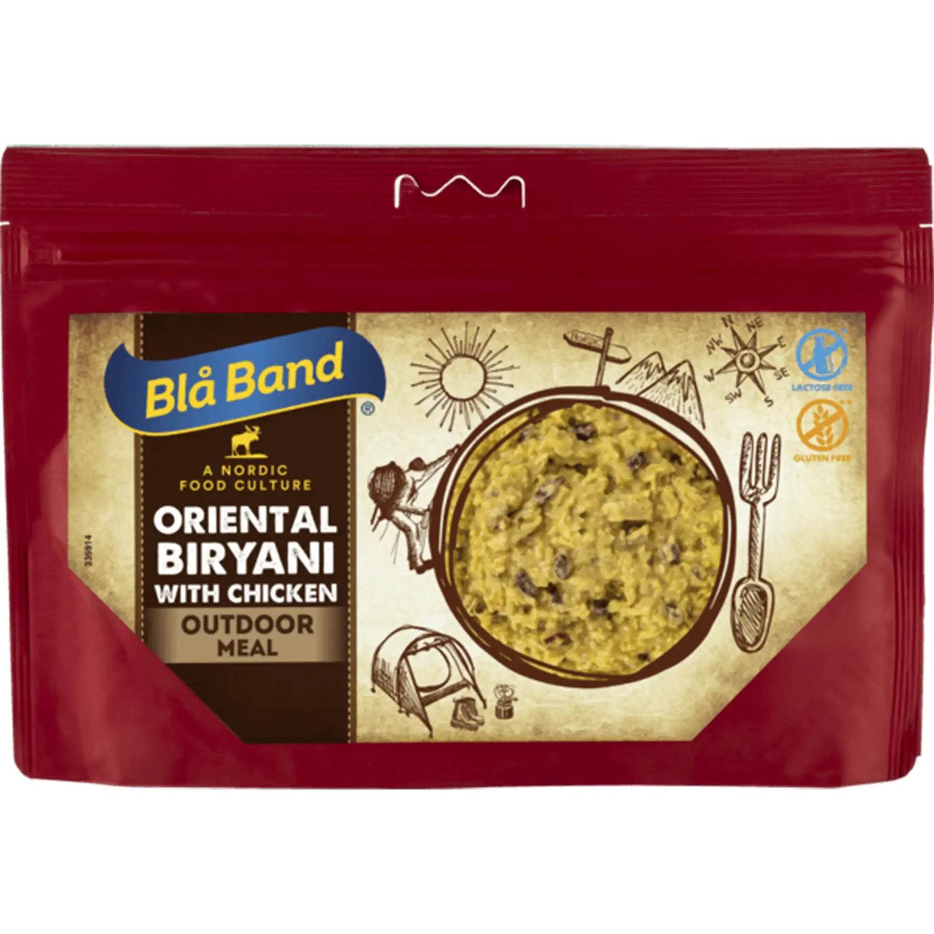 Plat principal biryani oriental au poulet