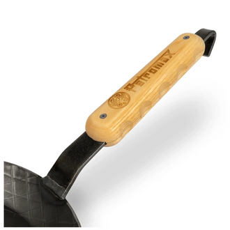 Manche en bois pour poêles en fer forgé